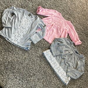 Girls 3T blouses lot